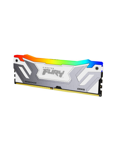 Kingston Technology FURY 48GB 8400MT s DDR5 CL40 CUDIMM (Kit de 2) Renegade RGB Blanco XMP