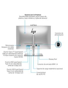 HP EliteOne 840 G9 Intel® Core™ i5 i5-14500 60,5 cm (23.8") 1920 x 1080 Pixeles PC todo en uno 16 GB DDR5-SDRAM 512 GB SSD Windo