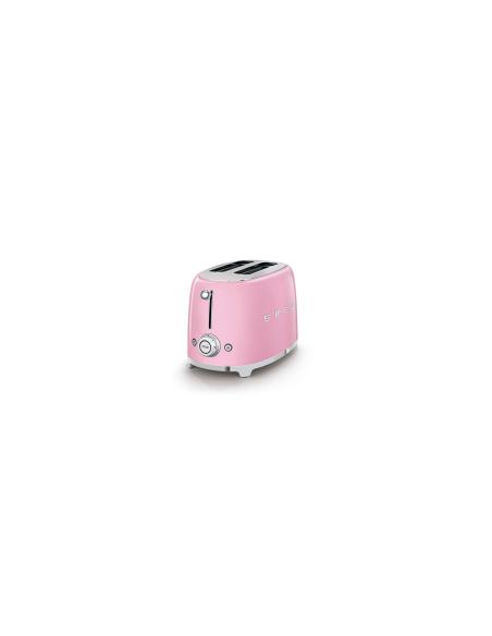 Smeg TSF01PKEU tostadora 6 2 rebanada(s) 950 W Rosa