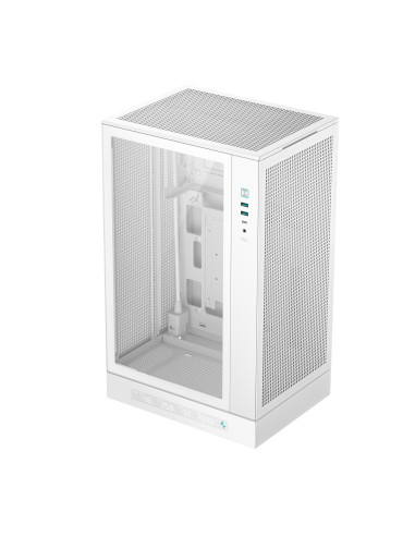 DeepCool CH270 Digital WH Mini Tower Blanco