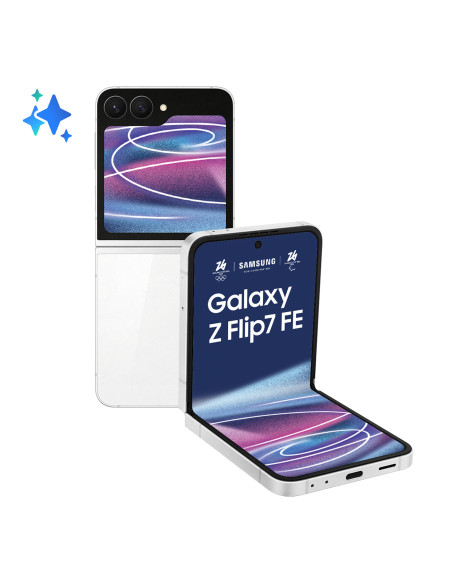 Samsung Galaxy Z Flip7 FE 17 cm (6.7") 5G 8 GB 128 GB 4000 mAh Blanco