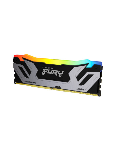 Kingston Technology FURY 24GB 8400MT s DDR5 CL40 CUDIMM Renegade RGB Silver XMP