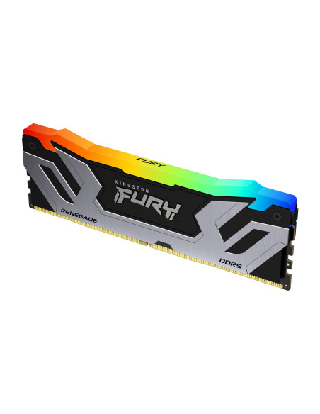 Kingston Technology FURY 24GB 8400MT s DDR5 CL40 CUDIMM Renegade RGB Silver XMP