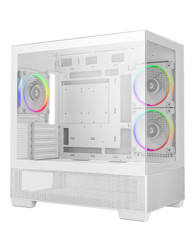 DeepCool CG380 3F WH Midi Tower Blanco