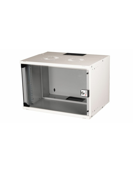 Equip EWM-07-5440-G armario rack 7U Bastidor de pared Gris claro