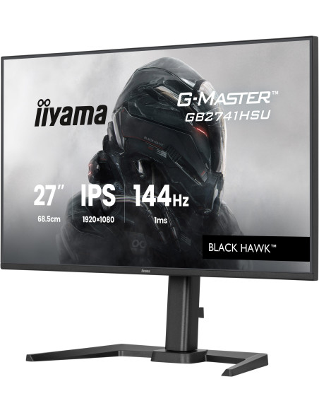 iiyama G-MASTER GB2741HSU-B1 pantalla para PC 68,6 cm (27") 1920 x 1080 Pixeles Full HD LED Negro