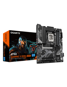 GIGABYTE B760 GAMING X DDR4 GEN5 Placa Base – Compatible con procesadores Intel Core 14ᵃ generación, VRM de 8+1+1 fases, hasta