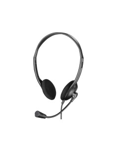 Sandberg 825-30 auricular y casco Auriculares Alámbrico Diadema Oficina Centro de llamadas Negro