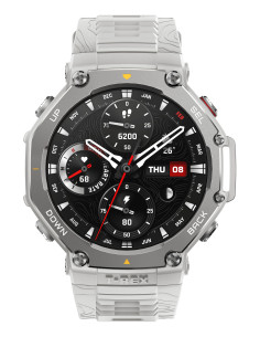 Amazfit T-Rex 3 3,81 cm (1.5") AMOLED Digital 480 x 480 Pixeles Pantalla táctil Acero inoxidable GPS (satélite)