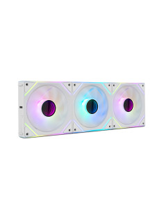 NOX Hummer Pro Link Carcasa del ordenador Refrigerador de aire 12 cm Blanco 3 pieza(s)
