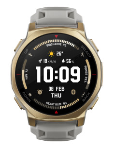 Amazfit T-rex 3 Pro 3,35 cm (1.32") AMOLED 44 mm Digital 466 x 466 Pixeles Pantalla táctil Oro Wifi GPS (satélite) 2