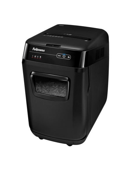 Fellowes AutoMax 200C triturador de papel Corte cruzado 23 cm Negro