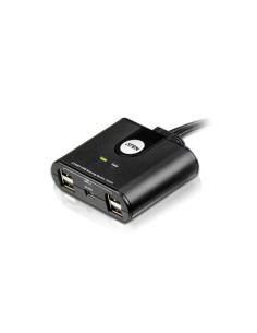 ATEN Switch de periféricos USB 2.0 de 2 x 2 puertos