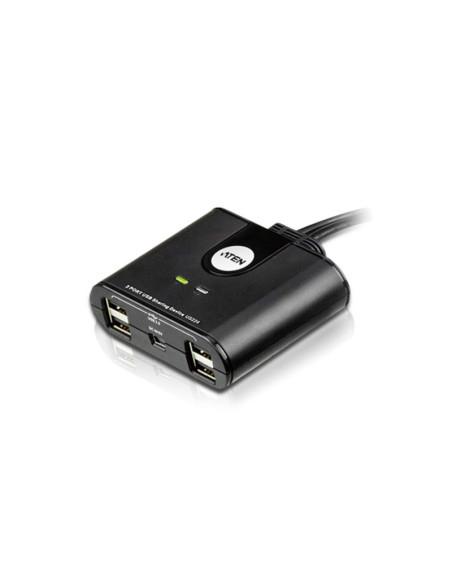 ATEN Switch de periféricos USB 2.0 de 2 x 2 puertos