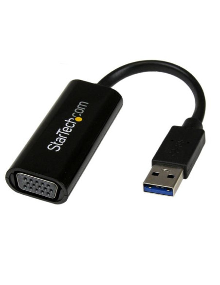 StarTech.com Adaptador Gráfico Conversor USB 3.0 a VGA - Cable Convertidor Compacto de Vídeo - 1920x1200   1080p
