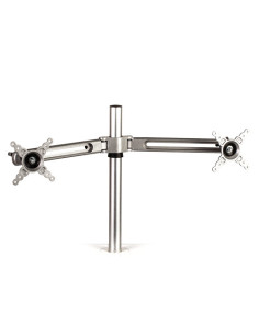 Fellowes 8042901 soporte para monitor 66 cm (26") Escritorio Plata