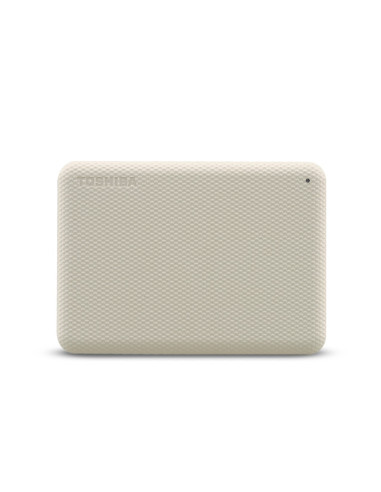 Toshiba Canvio Advance disco duro externo 2 TB 2.5" USB tipo A 2.0 3.2 Gen 1 (3.1 Gen 1) Blanco