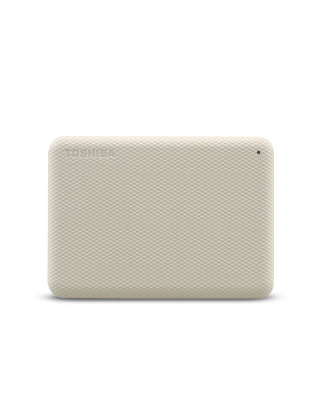 Toshiba Canvio Advance disco duro externo 2 TB 2.5" USB tipo A 2.0 3.2 Gen 1 (3.1 Gen 1) Blanco
