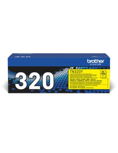 Brother TN-320Y cartucho de tóner 1 pieza(s) Original Amarillo