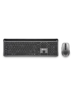 NGS ECLIPSE teclado Ratón incluido Hogar   Oficina RF Wireless + Bluetooth QWERTY Inglés Gris 2