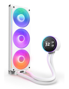 NZXT Kraken Elite 360 RGB Procesador Sistema de refrigeración líquida todo en uno 12 cm Blanco 1 pieza(s) 2
