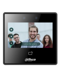 Dahua Technology DHI-ASI3213A-W lector de control de acceso Terminal de reconocimiento facial Negro