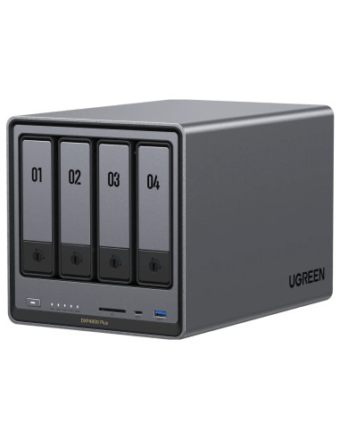 Ugreen NASync DXP4800 Plus NAS Escritorio Intel® Pentium® Gold 8505 8 GB DDR5 0 TB UGOS PRO