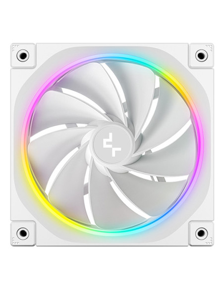 DeepCool FL12R WH-3 IN 1 Carcasa del ordenador Ventilador 12 cm Blanco 3 pieza(s)
