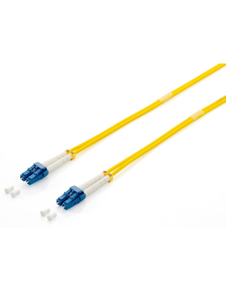 Equip 254436 Cable de fibra óptica e InfiniBand 10 m LC Amarillo