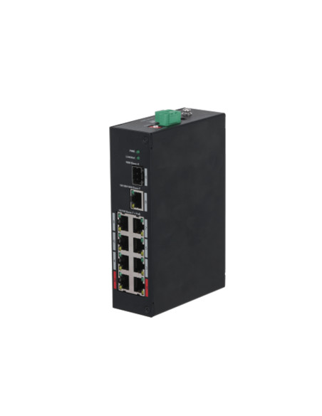 Dahua Technology PFS3110-8ET-96-V2 No administrado Fast Ethernet (10 100) Energía sobre Ethernet (PoE) 10U Negro