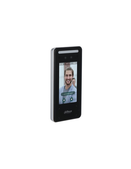 Dahua Technology ASI6213J-MW lector de control de acceso Terminal de reconocimiento facial Negro, Gris