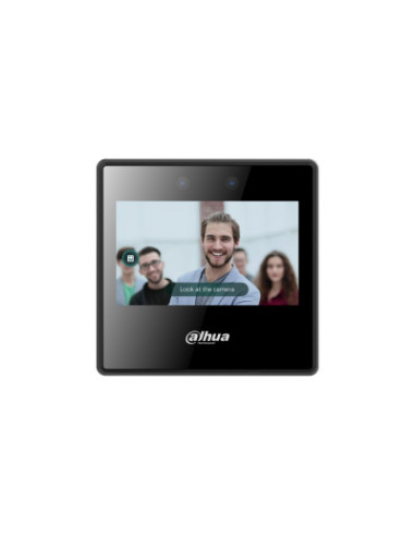 Dahua Technology DHI-ASA3223A-W lector de control de acceso Terminal de reconocimiento facial Negro