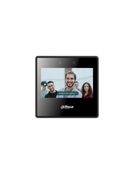 Dahua Technology DHI-ASA3223A-W lector de control de acceso Terminal de reconocimiento facial Negro