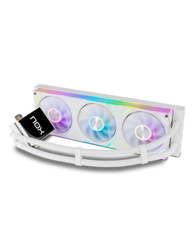 NOX Hummer M-360 LCD|Kit RL Magnético ARGB Blanco