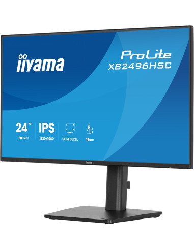 iiyama ProLite XB2496HSC-B1 pantalla para PC 61 cm (24") 1920 x 1080 Pixeles Full HD LED Negro