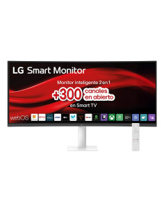 LG 34U601SA-W pantalla para PC 86,4 cm (34") 3440 x 1440 Pixeles Dual WQHD LCD Blanco
