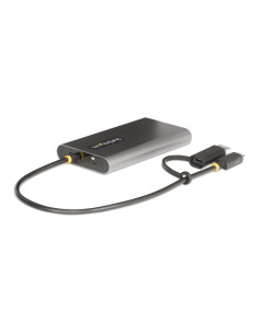 StarTech.com Adaptador USB-C a HDMI Doble - USB Tipo C a 2 Monitores HDMI - 4K 60Hz - Entrega de Alimentación PD de 100W con 2