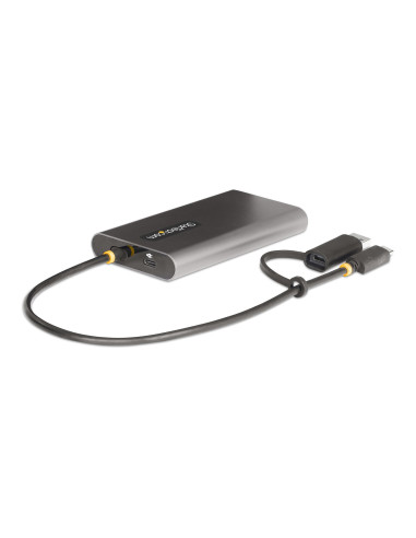 StarTech.com Adaptador USB-C a HDMI Doble - USB Tipo C a 2 Monitores HDMI - 4K 60Hz - Entrega de Alimentación PD de 100W con