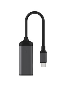 SilverHT Adaptador Type C a Gigalan Ethernet Dark Grey