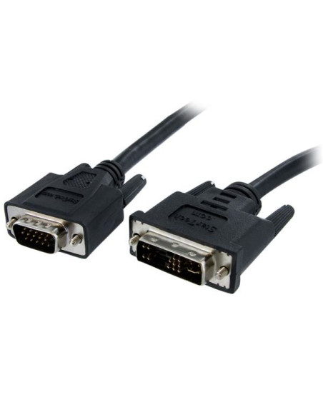 StarTech.com Cable de 2m de DVI-A a VGA Macho a Macho - Analógico Análogo Adaptador de Monitor Pantalla