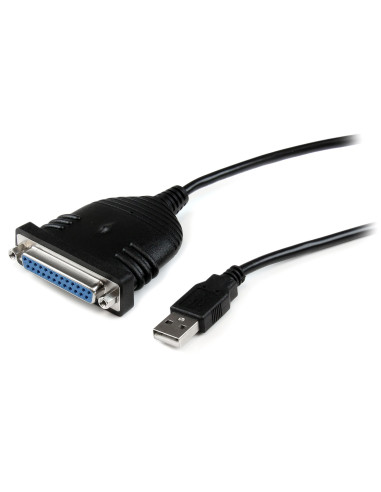 StarTech.com Cable de 1,8m Adaptador de Impresora Paralelo DB25 a USB A - H M