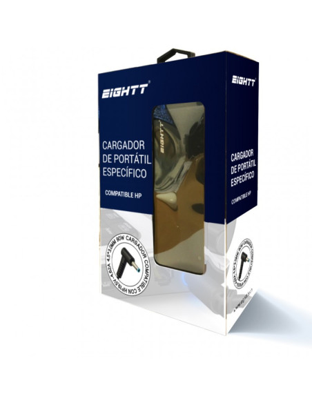 Eightt EHP90NP adaptador e inversor de corriente Interior 90 W Negro