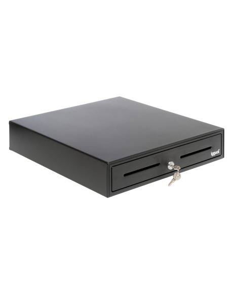 iggual Cajón Portamonedas IRON-70 44,5cm 5+8 negro