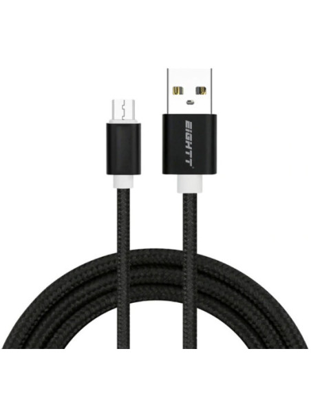Eightt ECM-1B-2M cable USB USB 2.0 Micro-USB B USB A Negro