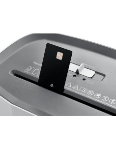 Dahle PS 140 triturador de papel Corte cruzado 65 dB Negro, Gris 2