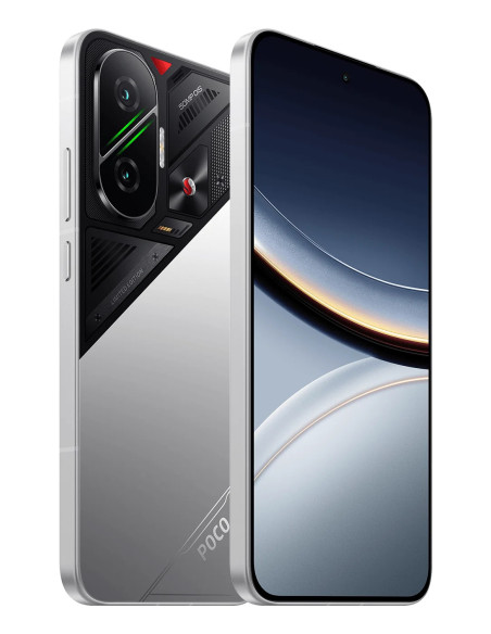 POCO F7 5G 17,4 cm (6.83") SIM doble Android 15 USB Tipo C 12 GB 512 GB 6500 mAh Plata