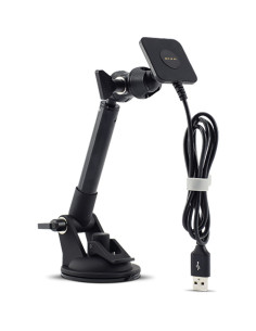 Crosscall X-CAR PRO Smartphone, Tableta Negro Encendedor de cigarrillos, USB Cargador inalámbrico Carga rápida Auto