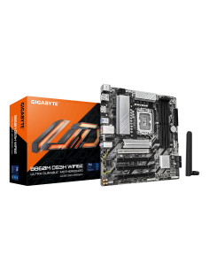 GIGABYTE B860M DS3H WIFI6E Placa base - CPUs Intel Core Ultra, VRM de 5+1+2+1 fases, hasta 9066MHz DDR5, 1xPCIe 5.0 + 1xPCIe