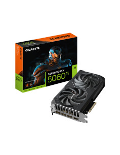 GIGABYTE GeForce RTX 5060 Ti WINDFORCE OC 16G Tarjeta Gráfica – 16 GB GDDR7, 128 bits, PCI-E 5.0, 2587 MHz Frecuencia del