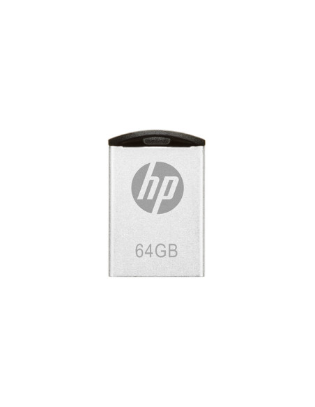 HP v222w unidad flash USB 64 GB USB tipo A 2.0 Negro, Plata